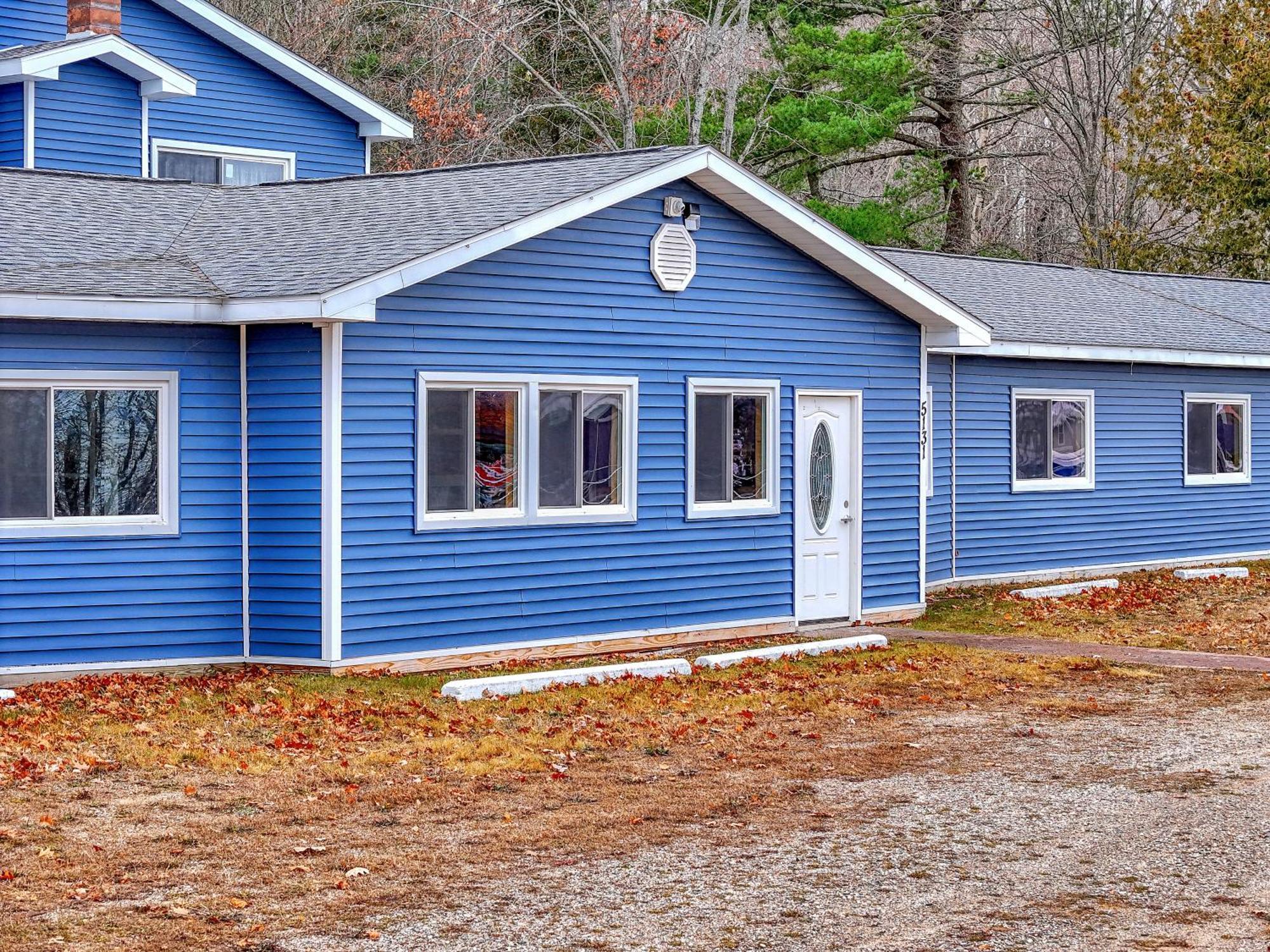 The Blue Anchor Unit #1 Motel Houghton Lake Exterior photo