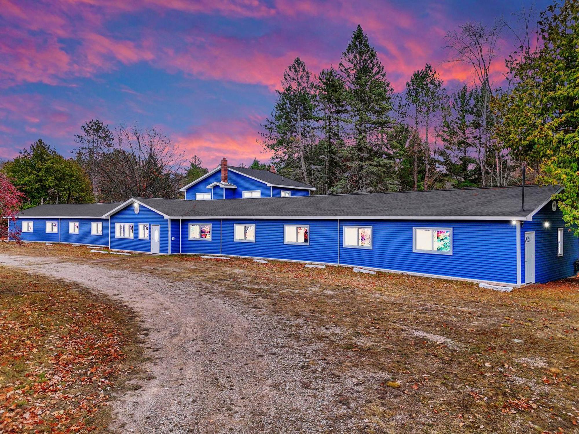 The Blue Anchor Unit #1 Motel Houghton Lake Exterior photo