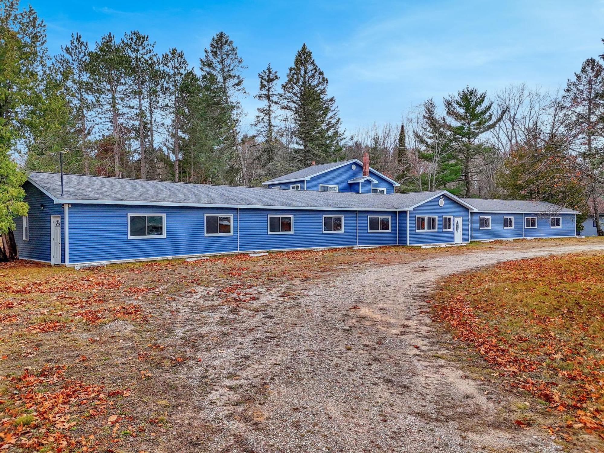 The Blue Anchor Unit #1 Motel Houghton Lake Exterior photo