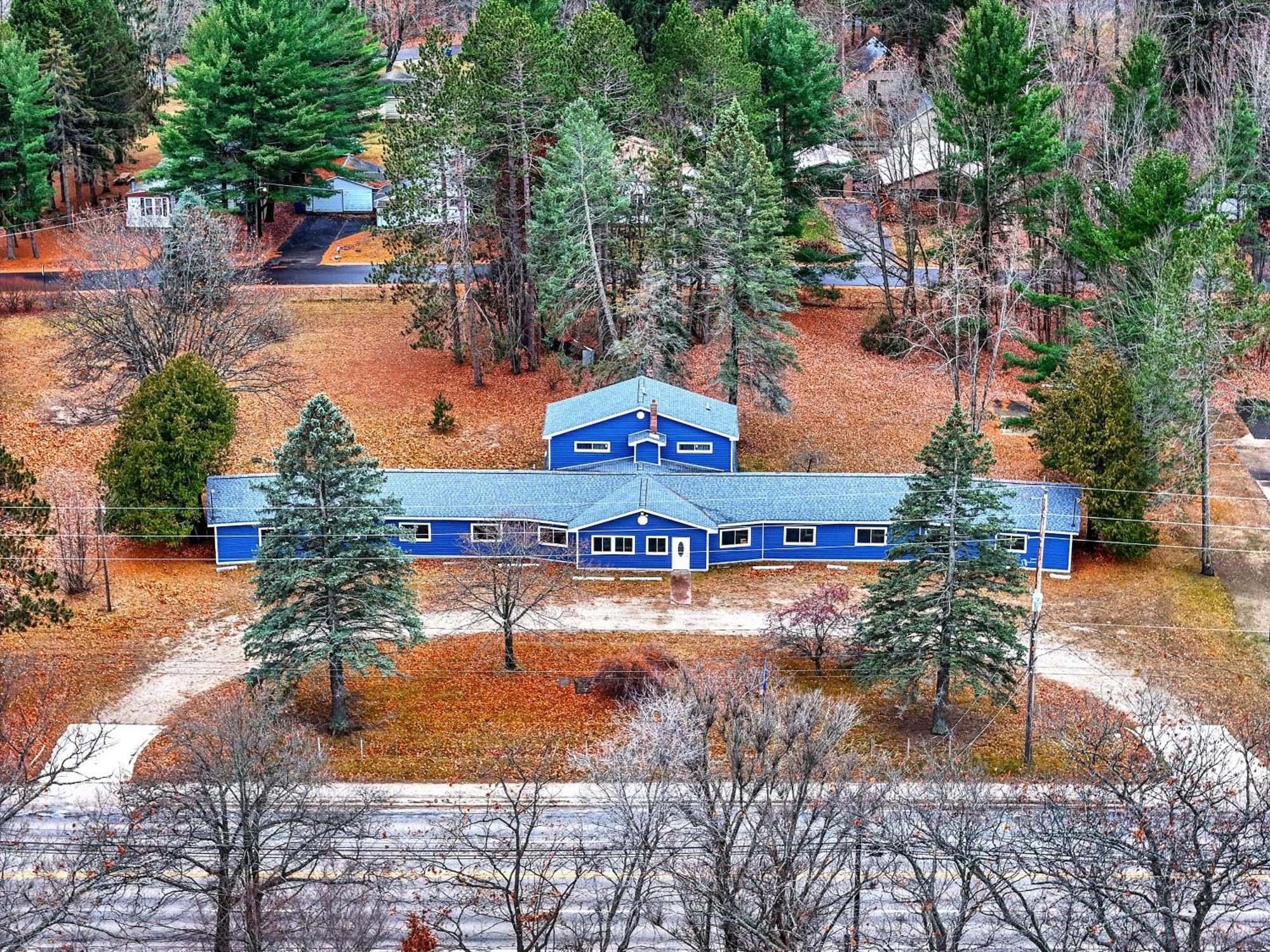 The Blue Anchor Unit #1 Motel Houghton Lake Exterior photo